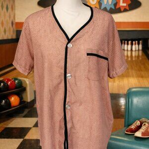 Vintage Chelsea Retro Bowling Shirt Short Sleeve Medium